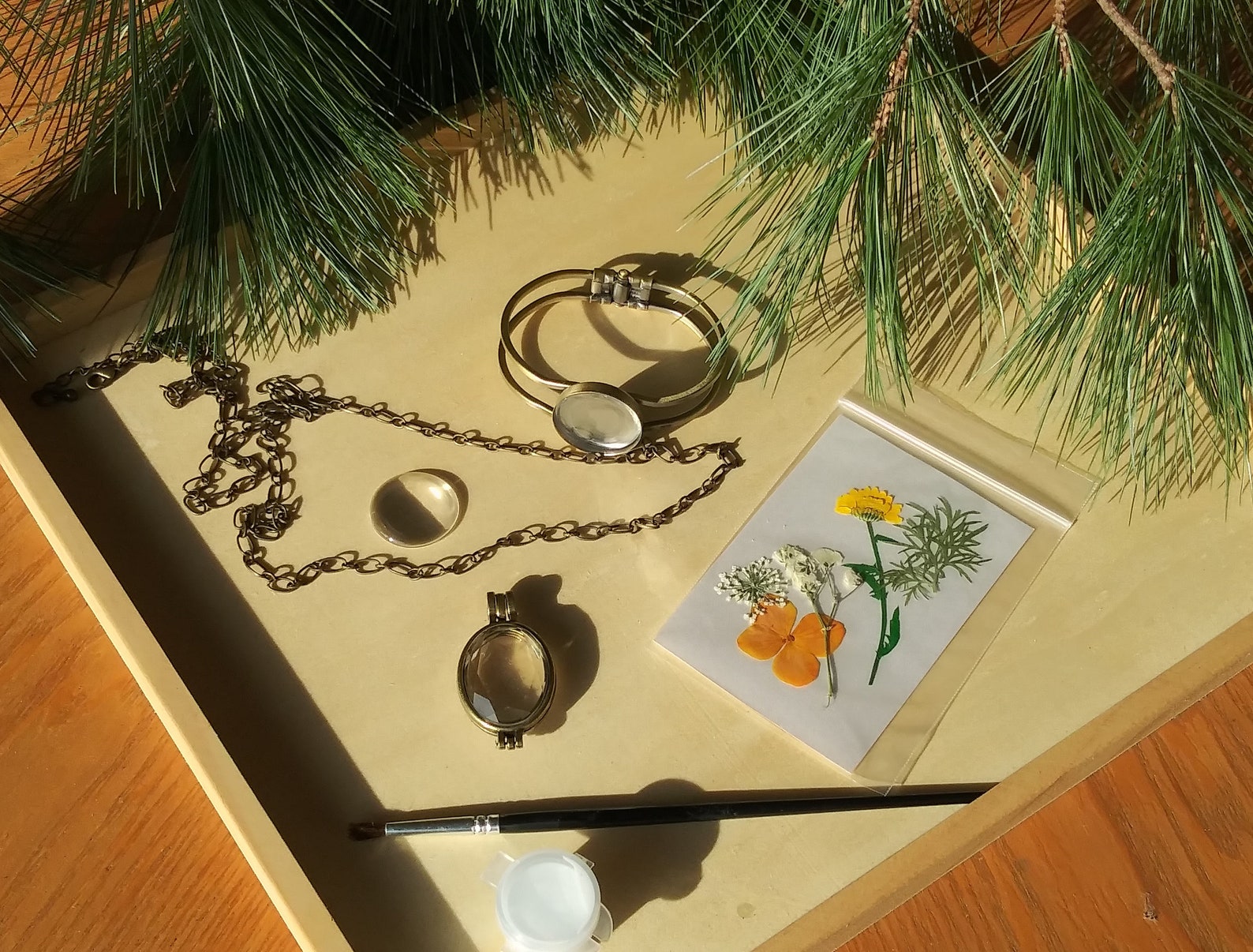Pressed Flower Jewelry Kit Etsy