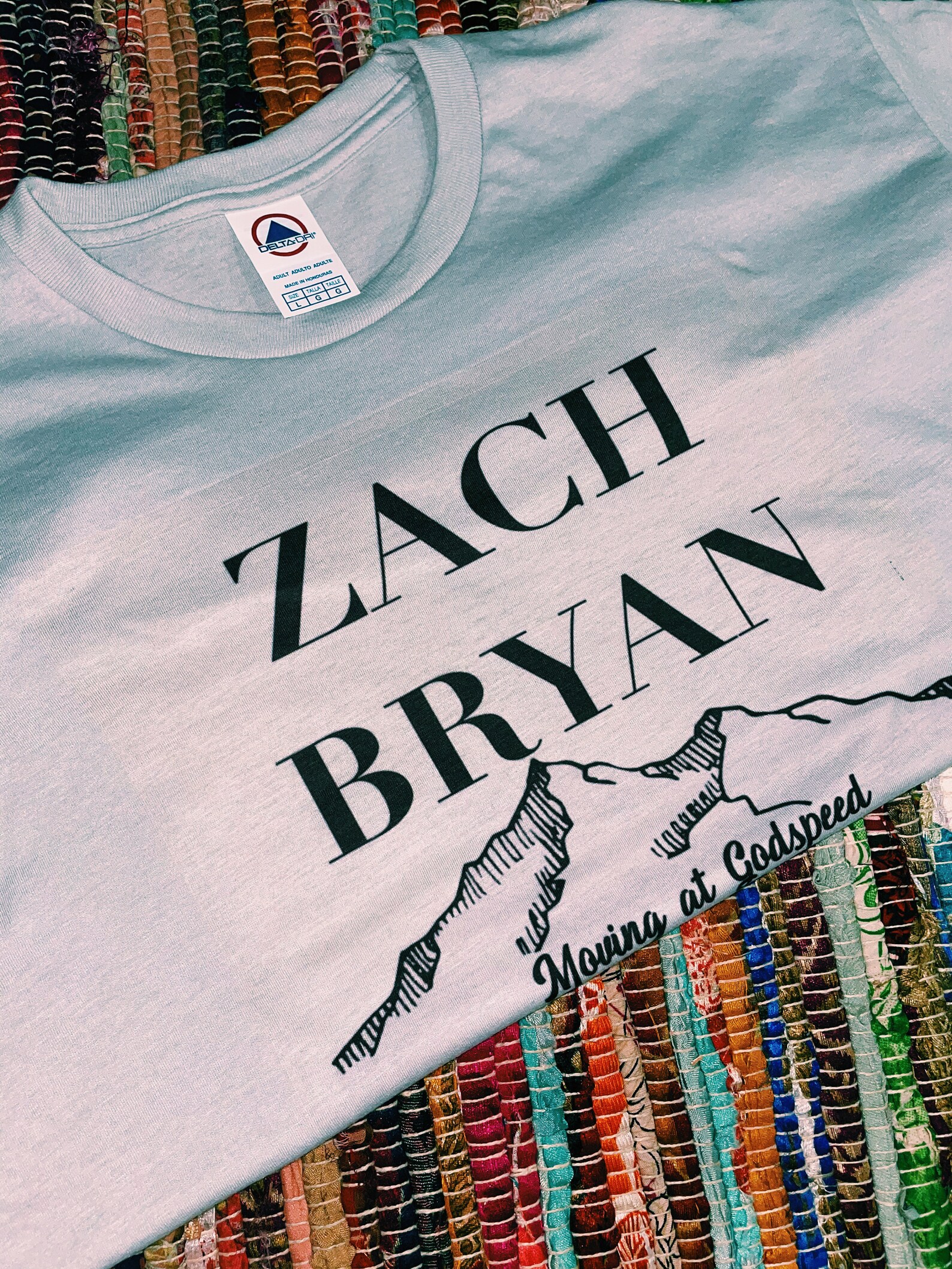 Zach Bryan Moving at Godspeed | Etsy