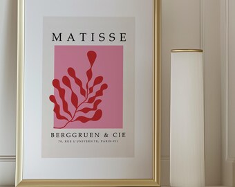 Abstract Minimal Print, Matisse Wall Art, Minimalistic Wall Art, Home Decor, Wall Prints, Room Prints, Home Art