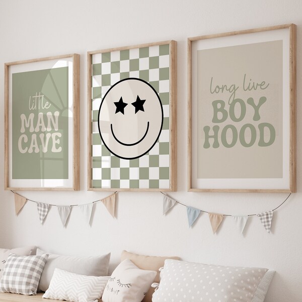Boys Bedroom Decor Etsy UK