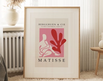 Abstract Minimal Print, Matisse Wall Art, Minimalistic Wall Art, Home Decor, Wall Prints, Room Prints, Home Art