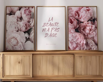 Dressing Room Set of 3 Prints, Dressing Room Posters, Girls Bedroom Prints, Make Up Room Prints, Beauty Room Prints, Beauty Wall Art