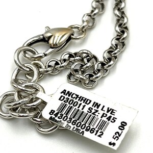 Brighton Anchor & Heart Pendant with Necklace New with Tags zdjęcie 4