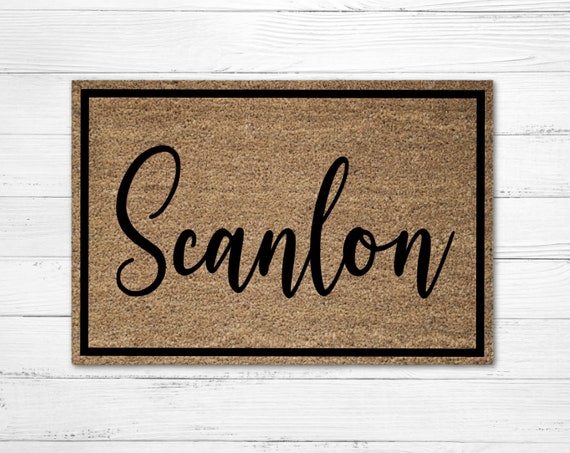 Personalized Framed Doormat