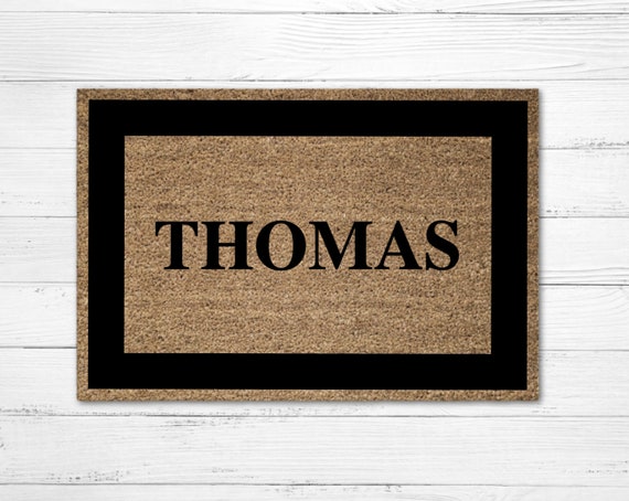 Personalized Framed Doormat