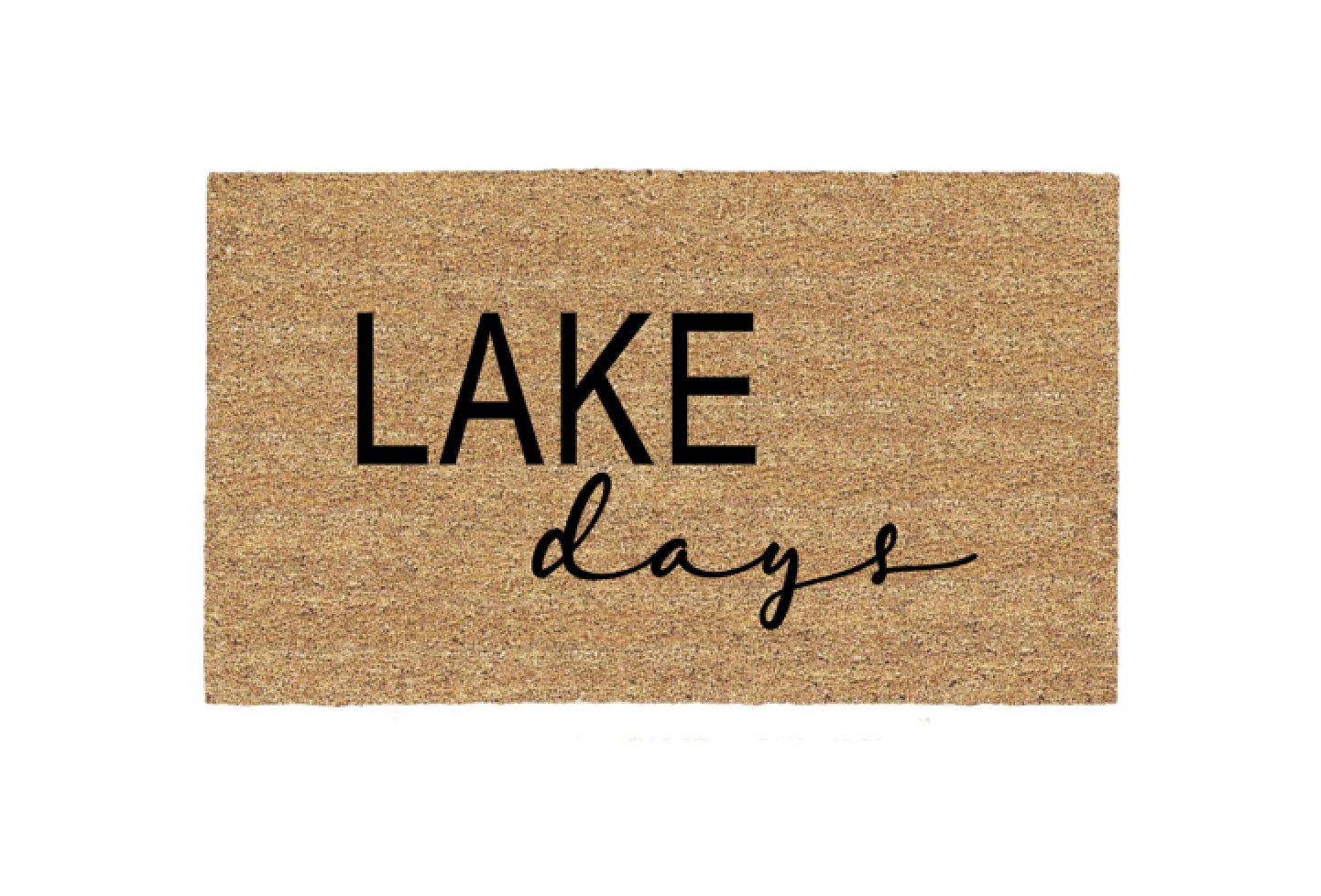 Lake Days Doormat Rug Custom Doormat Personalized Doormat Etsy