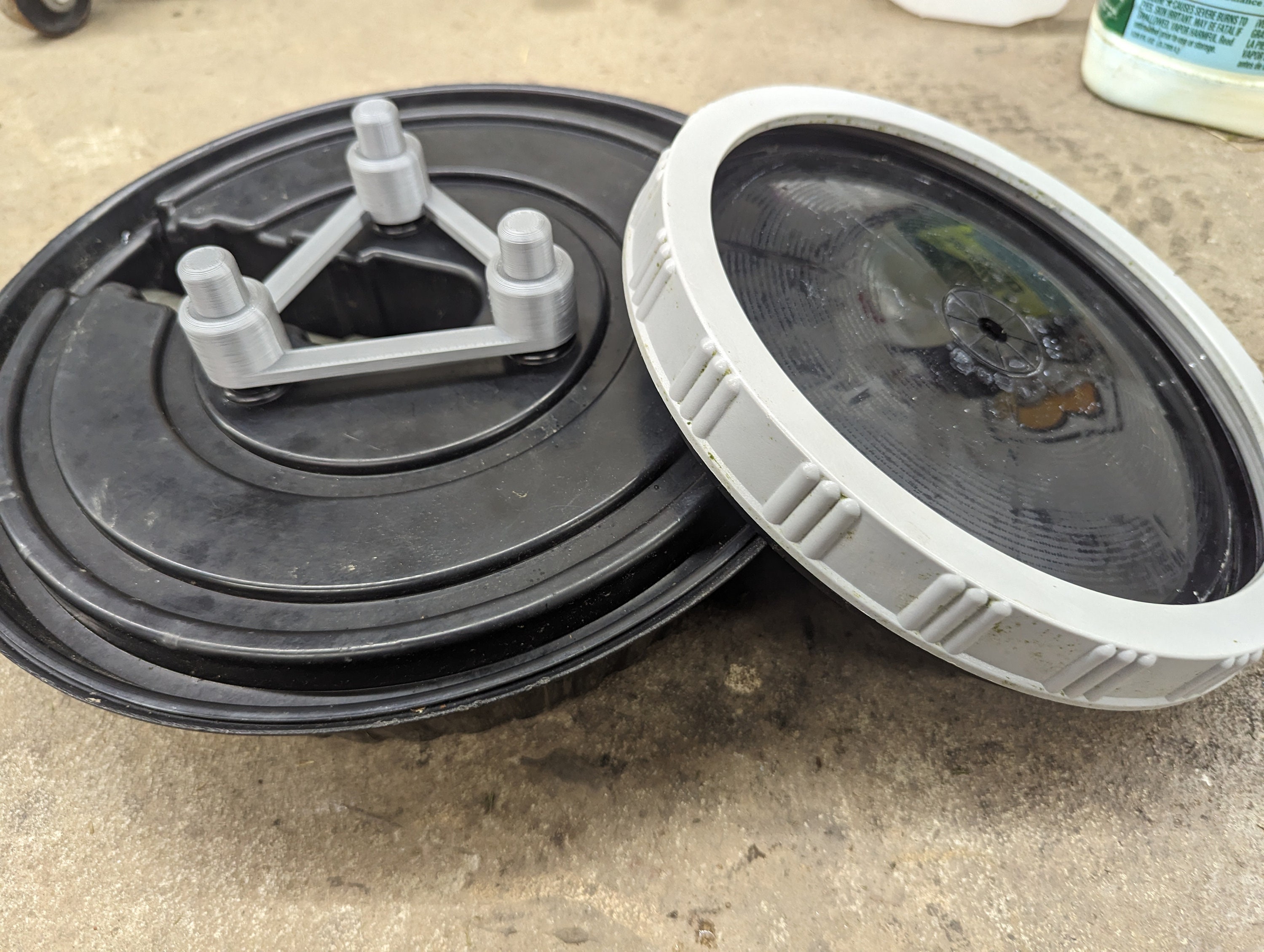 Riser Diffuser Easypro Pond Bottom Drain 1