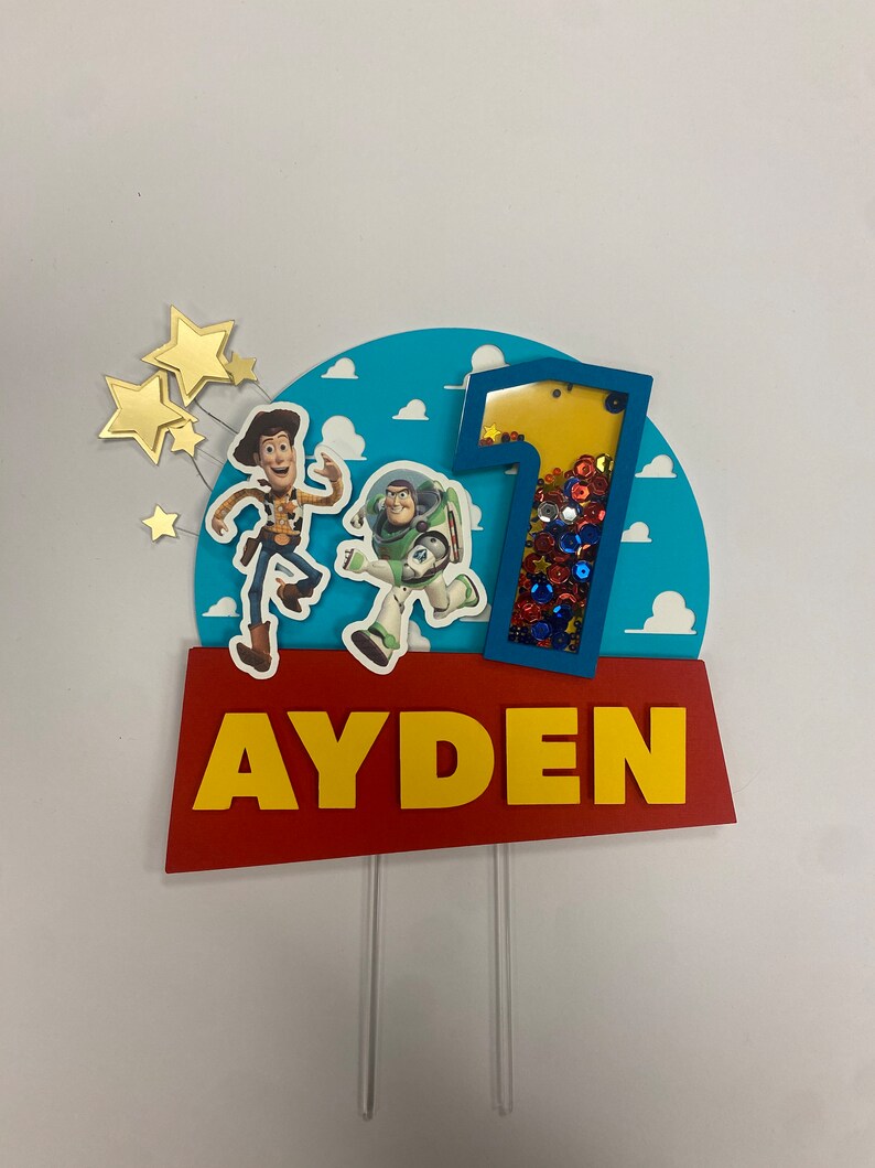 Toy Story Cake Topper Etsy