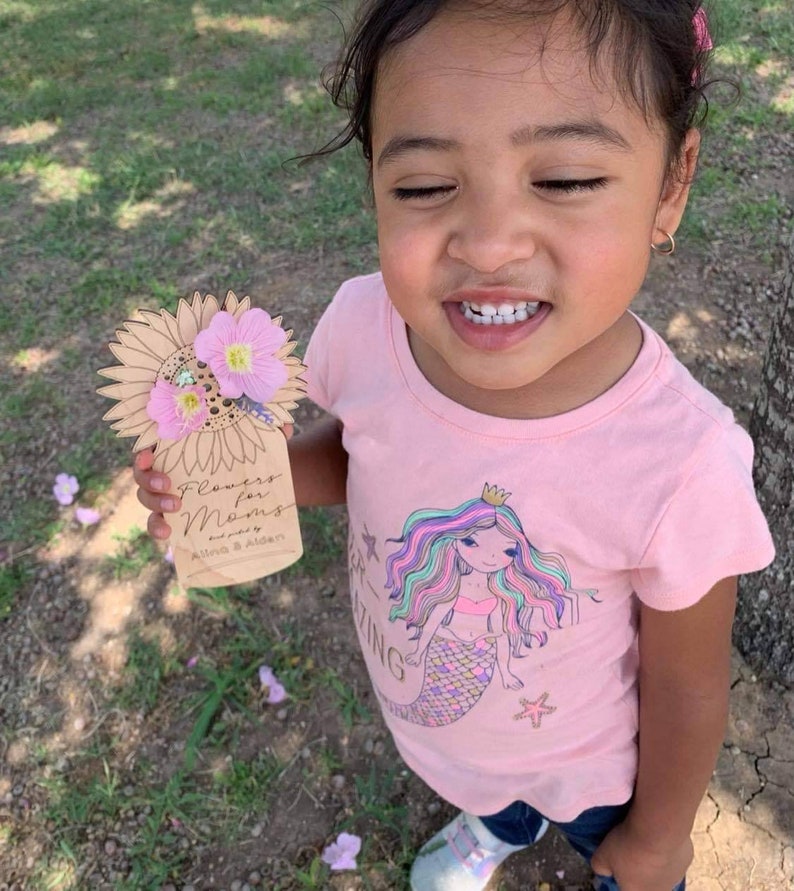 Flowers for Mom Customizable Wildflower Holder Desk Top Hand Etsy