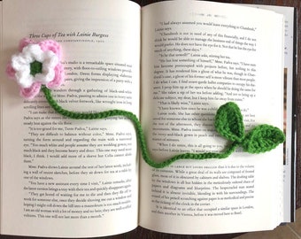 Lotus Flower Bookmark Crochet PDF Pattern