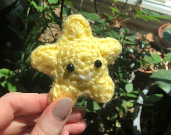 Mini Starfish Amigurumi PDF Crochet Pattern | Cute Stuffed Marine Fish Beginner Tutorial | Kids Toy Instructions | Small Plush Keychain