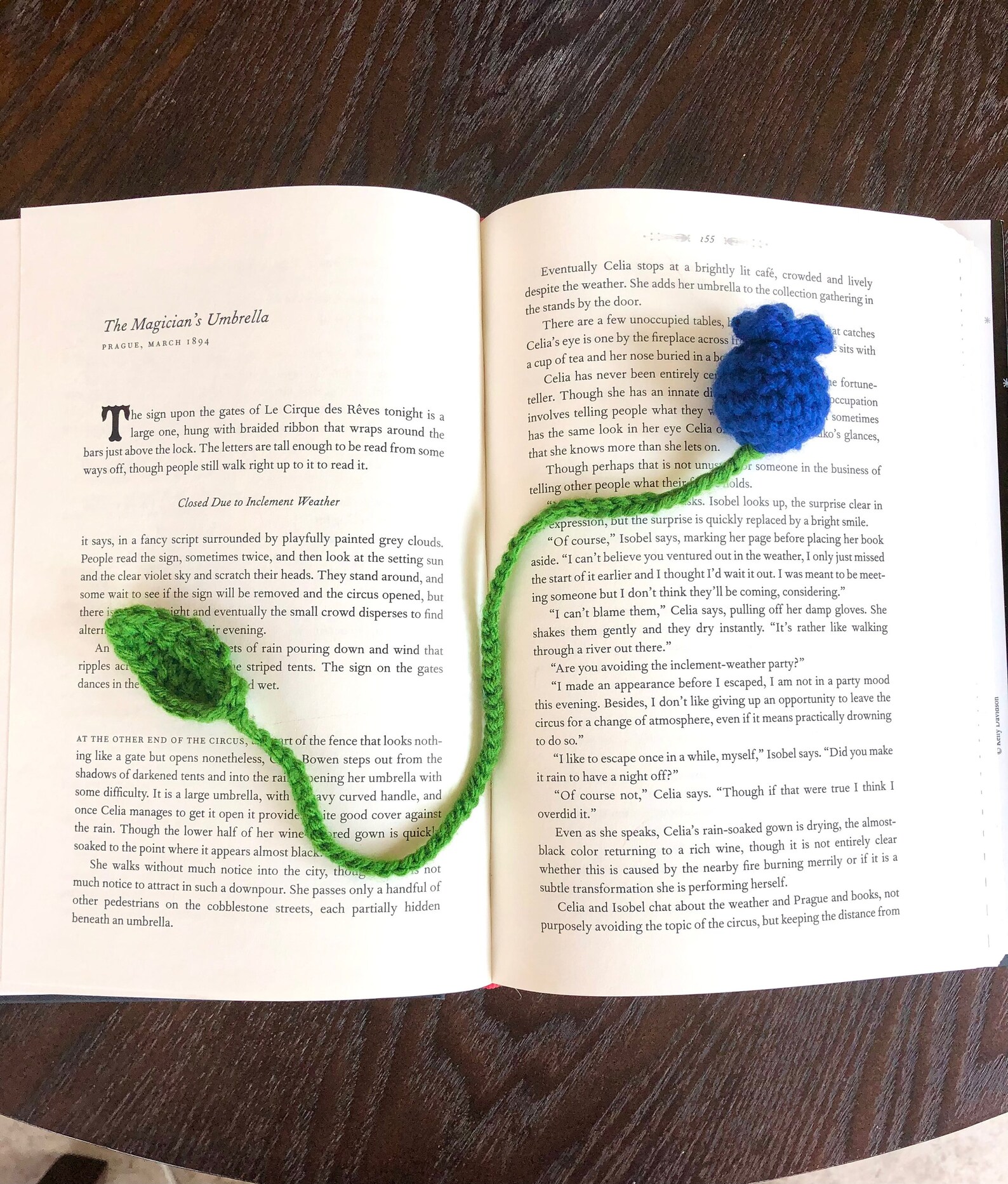 Blueberry and Leaf Bookmark Crochet PDF Pattern - Etsy