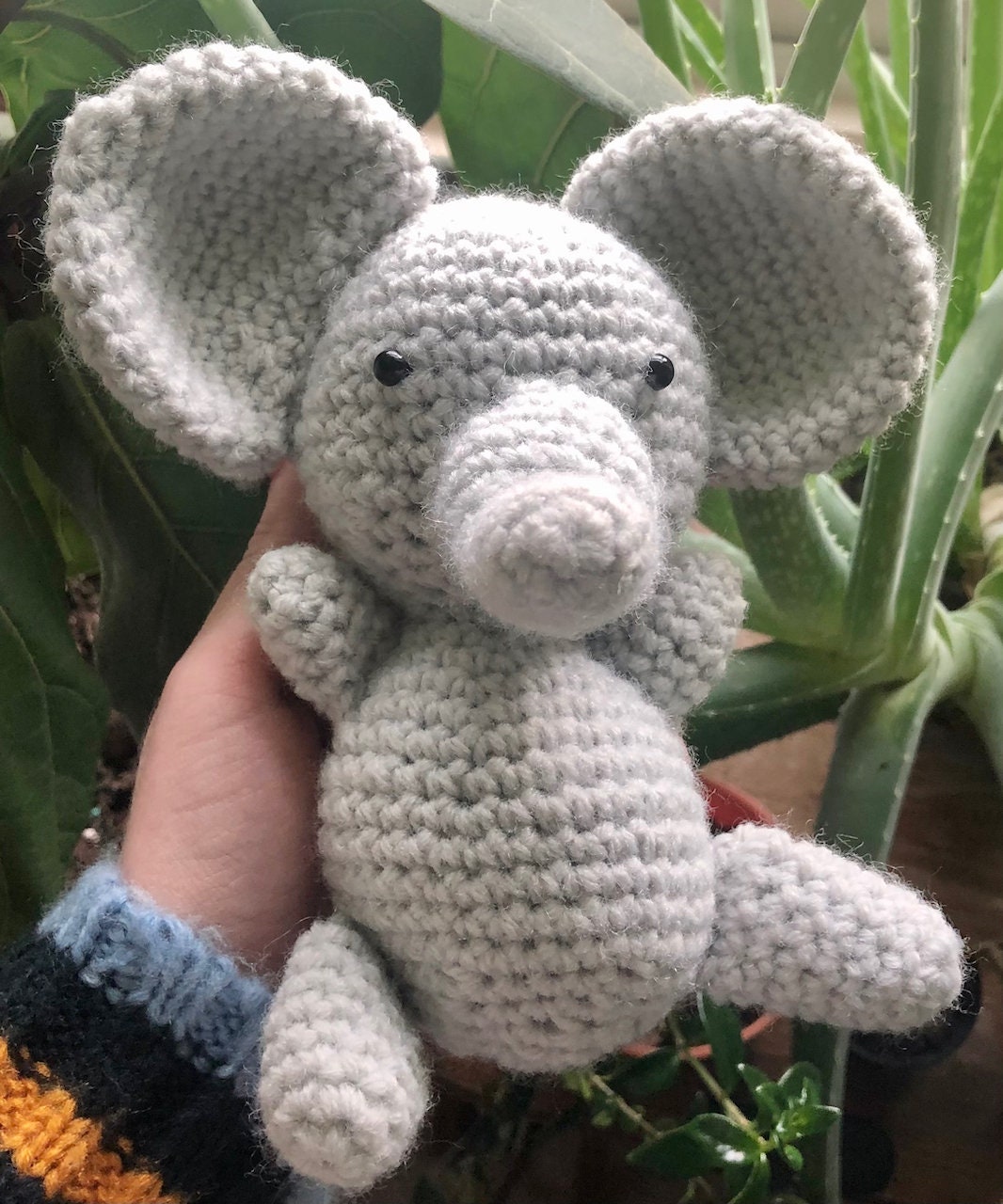 Elephant Amigurumi Crochet PDF Pattern - Etsy