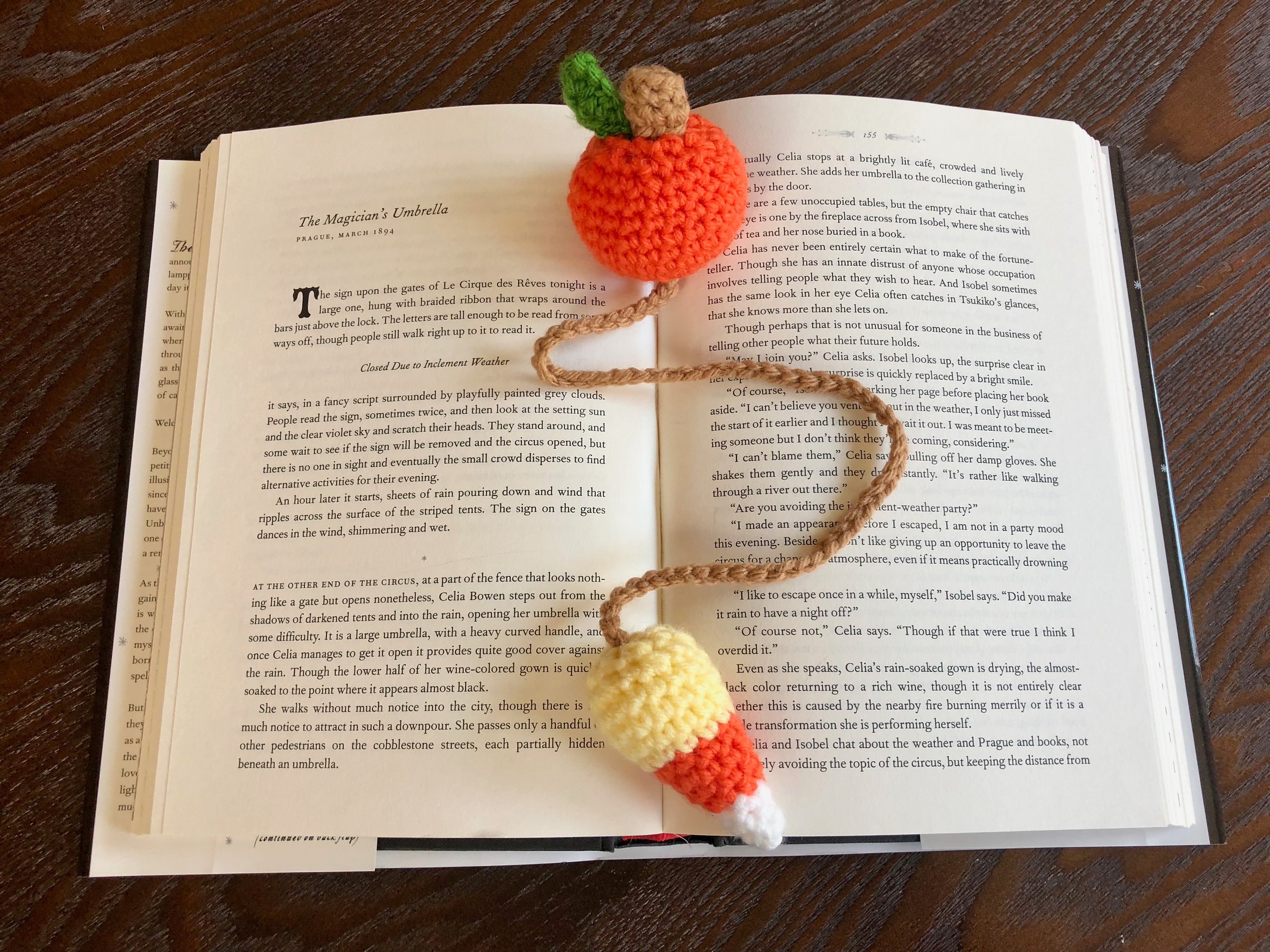 39 Candy Corn Crochet Patterns to Sweeten Your Autumn Decor 23 Pumpkin and Candy Corn Crochet Bookmark Halloween