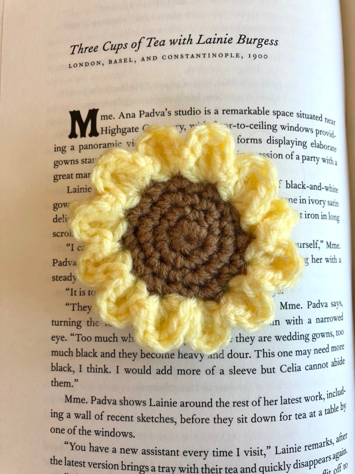 Sunflower Applique Crochet PDF Pattern - Etsy