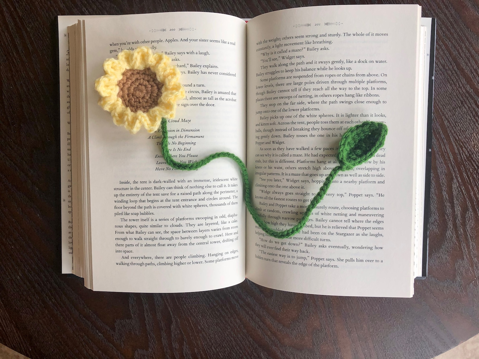 Sunflower Bookmark Crochet PDF Pattern Easy Beginner Crochet Tutorial