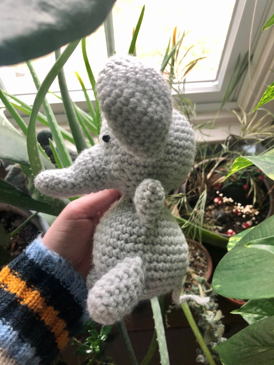 Elephant Amigurumi Crochet PDF Pattern - Etsy