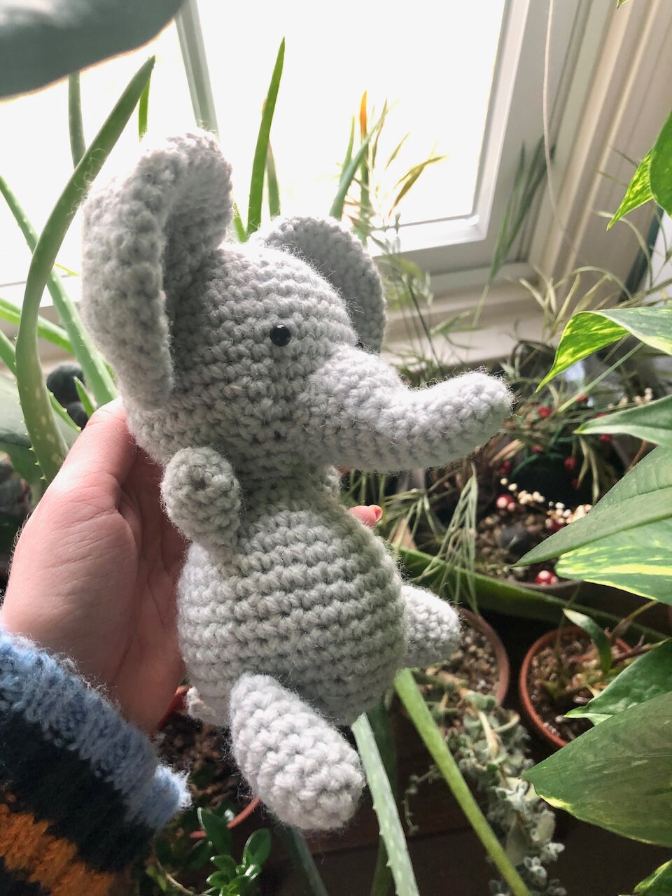 Elephant Amigurumi Crochet PDF Pattern - Etsy