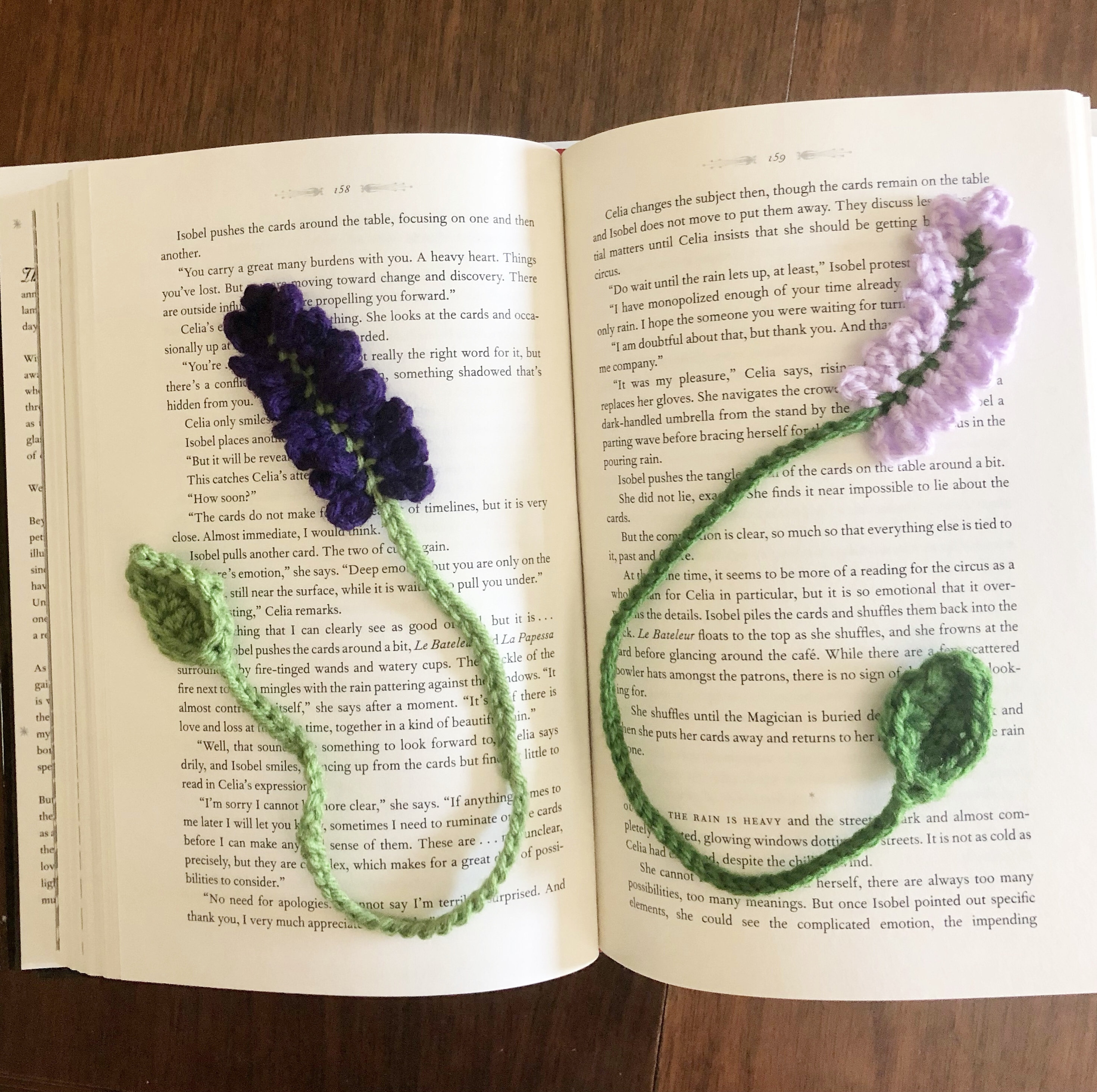 38 Flower Bookmark Crochet Patterns to Add a Handmade Touch to Reading Time 24 Lavender Flower Bookmark Crochet