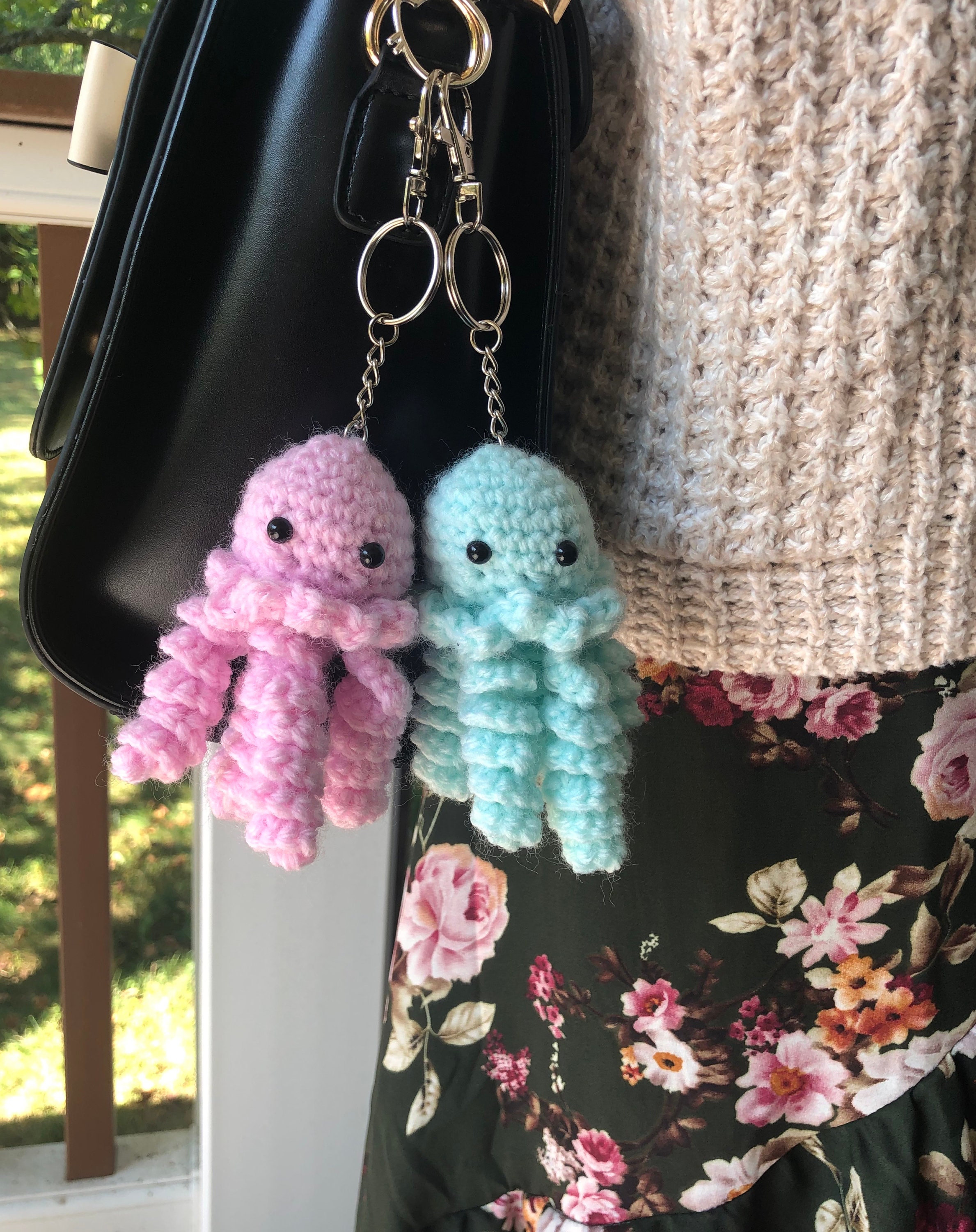 Mini Jellyfish Amigurumi Crochet PDF Pattern Cute Beginner Etsy