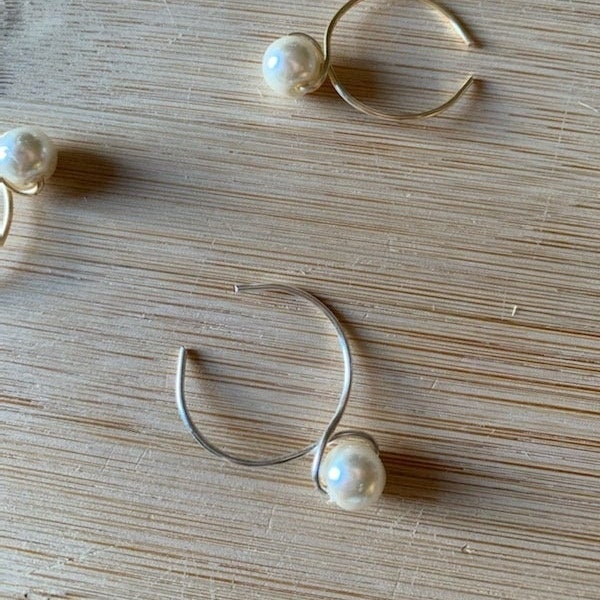 Pearl Ring, Gold and Silver Rings