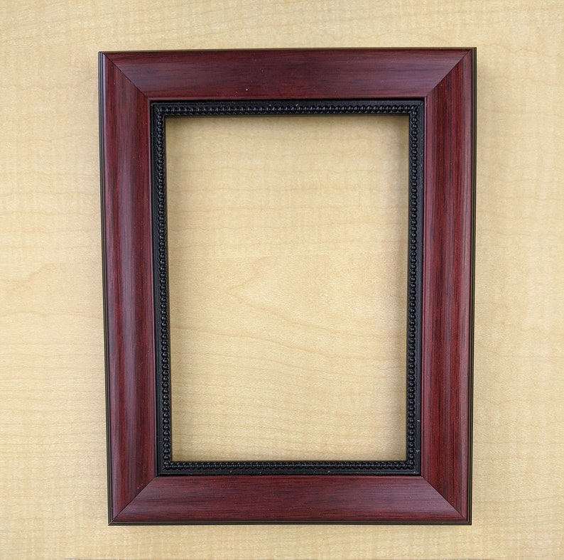 Mahogany Frames With Beaded Lip 5x7 8x10 8.5x11 11x14 and More Etsy