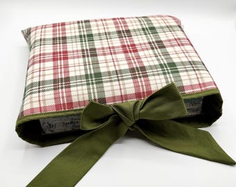 Funda acolchada para Biblia / Funda para libro // Cuadros navideños