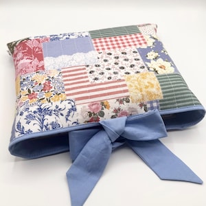 Quilted Bible Sleeve / Book Sleeve || Multicolor Patchwork