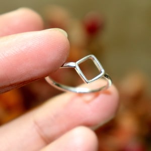 925 Sterling Silver Band Ring: Minimalist Stacking Jewelry