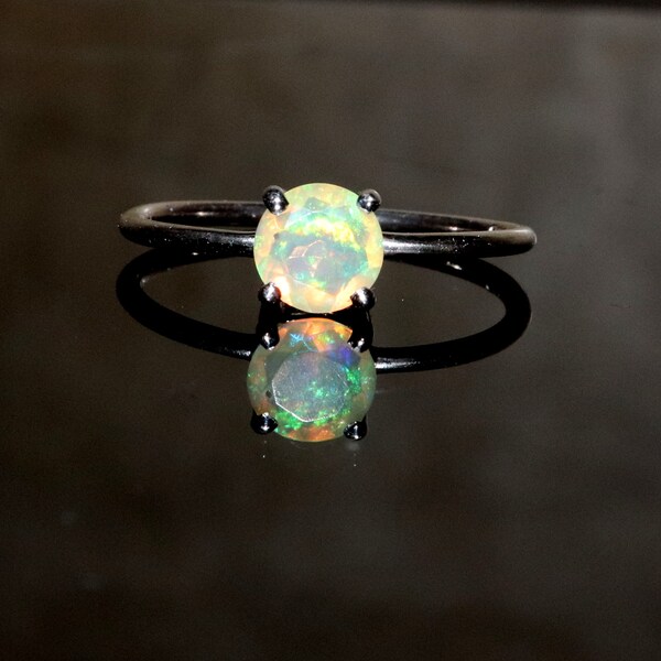 Ethiopian Opal Ring - Etsy