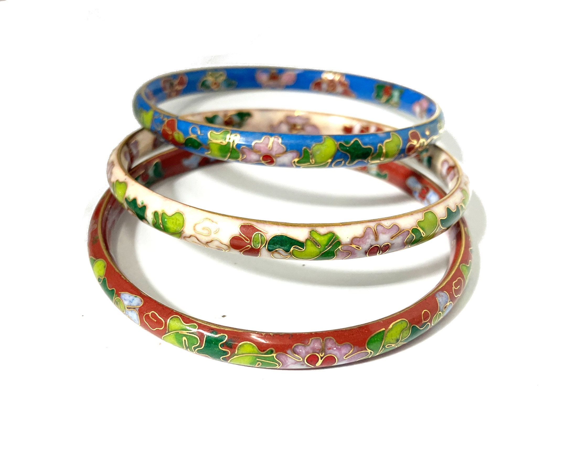 Cloisonne bangles deals