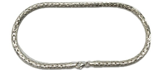 Fancy Link Anklet - Sterling Silver - - image 5