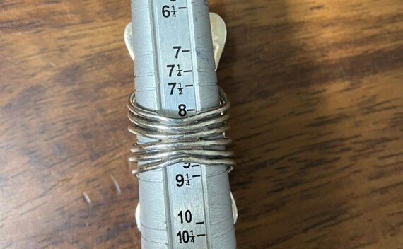 Rain Moonstone Sterling Silver Ring - image 16