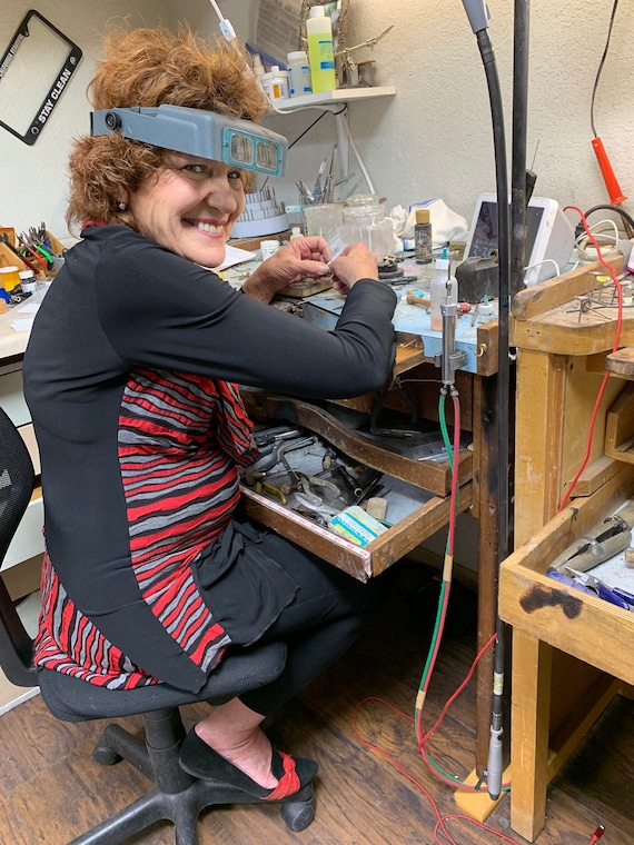 Signed William Singer Eagle Bolo with Turquoise a… - image 10