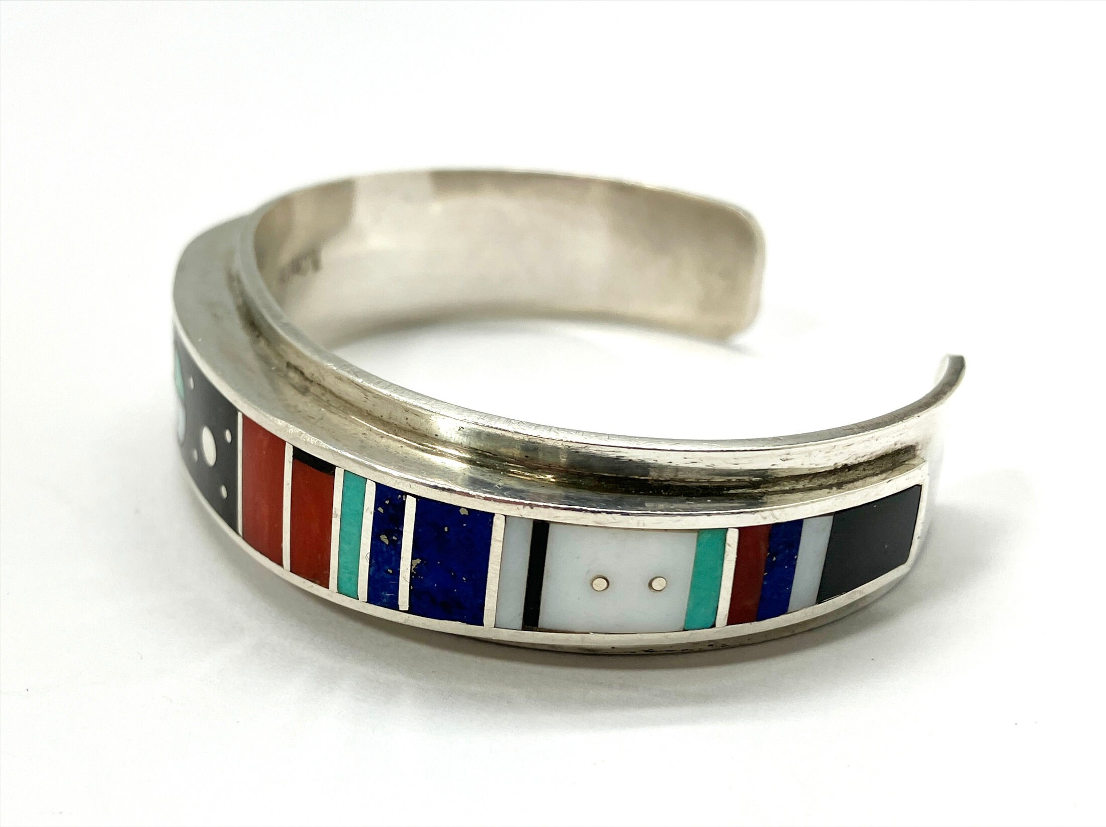 アクセサリー Navajo / HS Herman Smith silver bangle Navajo / HS Herman Smith silver bangle メンズ