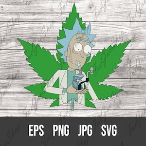 Rick And Morty Svg Etsy