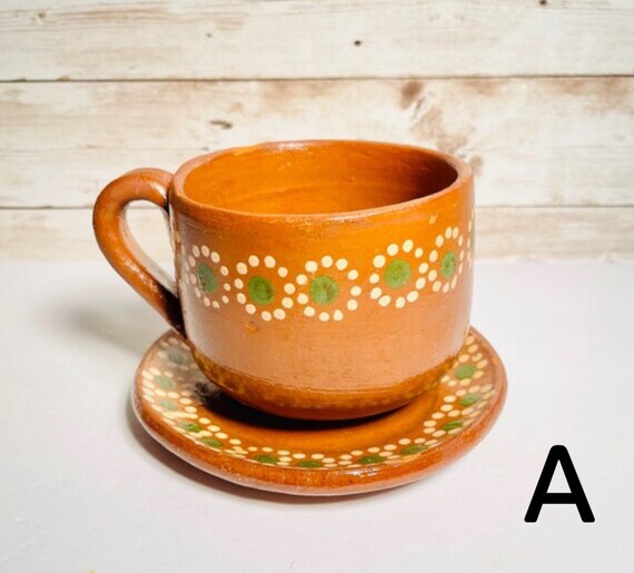Platos y tazas de barro hotsell