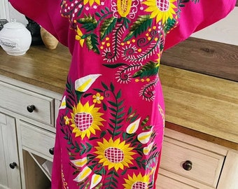 Vestidos Bordados Mexicanos | Etsy