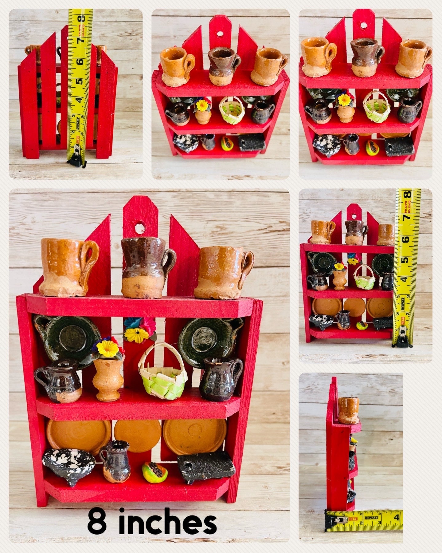 Mexican Kitchen Trasterito With Miniature Accessories Trasterito De Cocina  Con Accesorios En Miniatura 