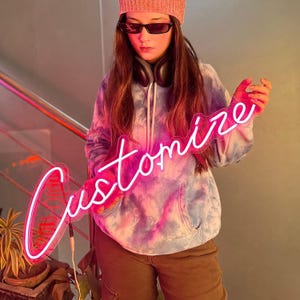 Custom Neon Sign,Led Neon Sign,Neon Cutom Sign,Birthday Gifts,Teenage Girls Gifts,Neon Bedroom Sign,Last Name Neon Sign,Baby Name Neon Sign