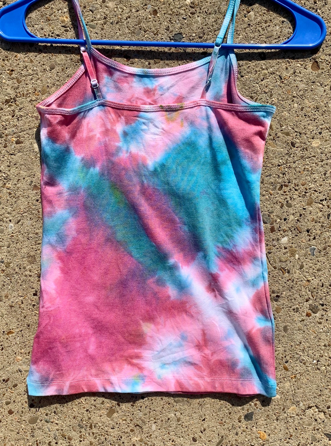 Girls tie dyed tank top | Etsy