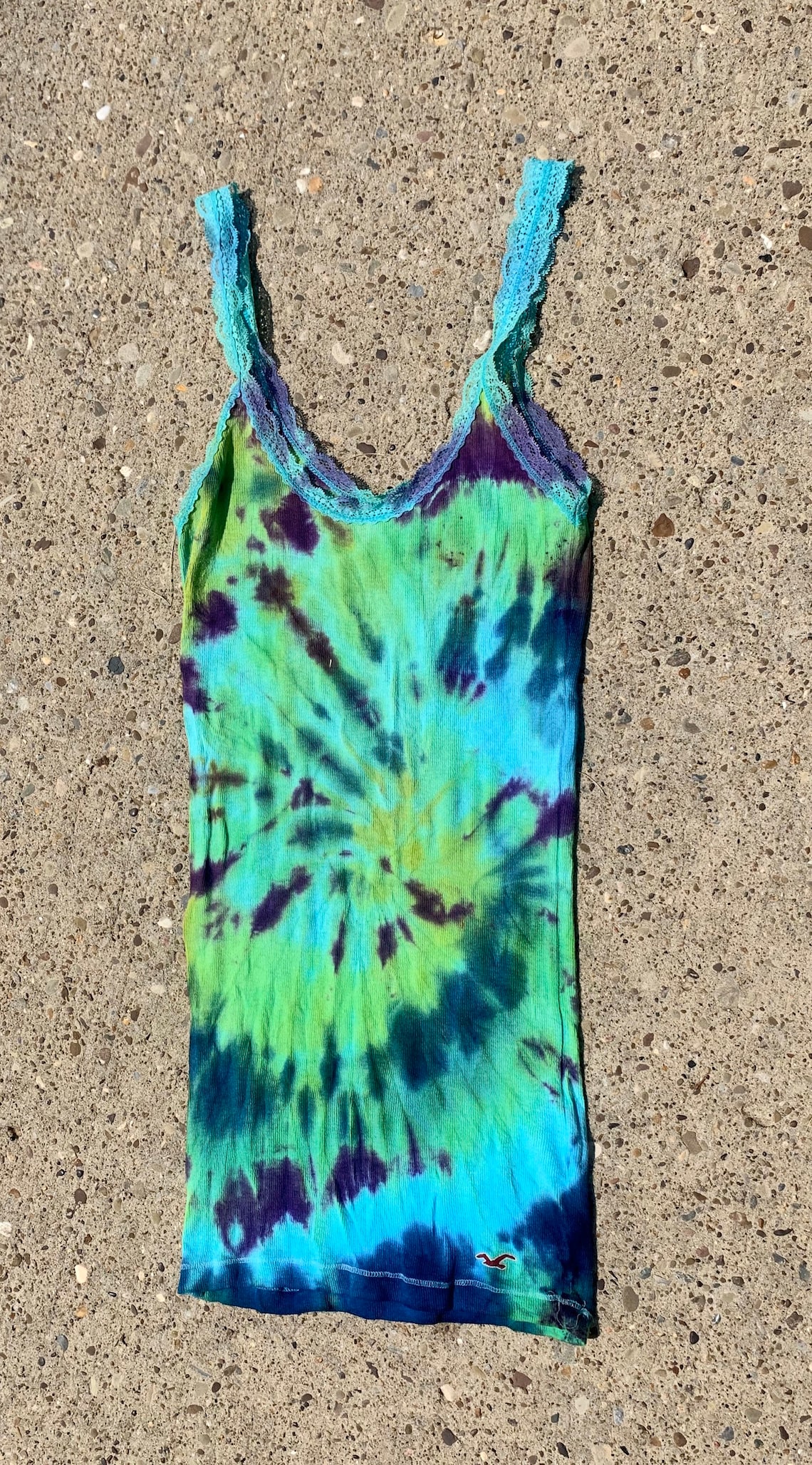 Womens tie dyed tank top Etsy