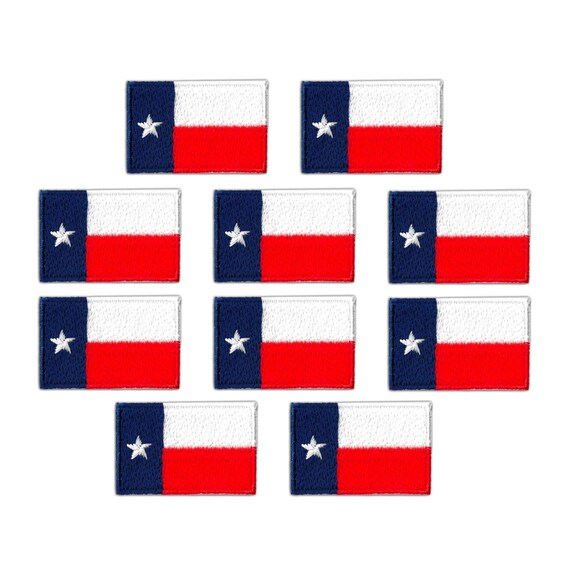 American Flag Patches 2-pack Iron on Patriotic USA Patch Applique FREE  SHIPPING 