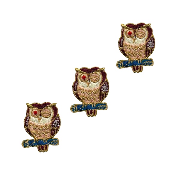 Winking Owl Aufnäher (3er Pack) - Versandkostenfrei