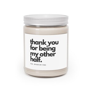 Couples Gift Aromatherapy Candle, 9oz