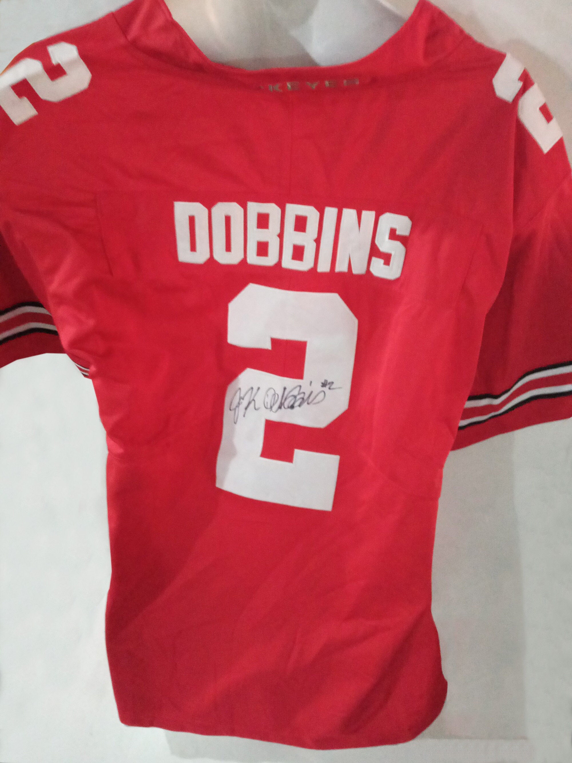 J. K. Dobbins Ohio State signed jersey with proof | Etsy