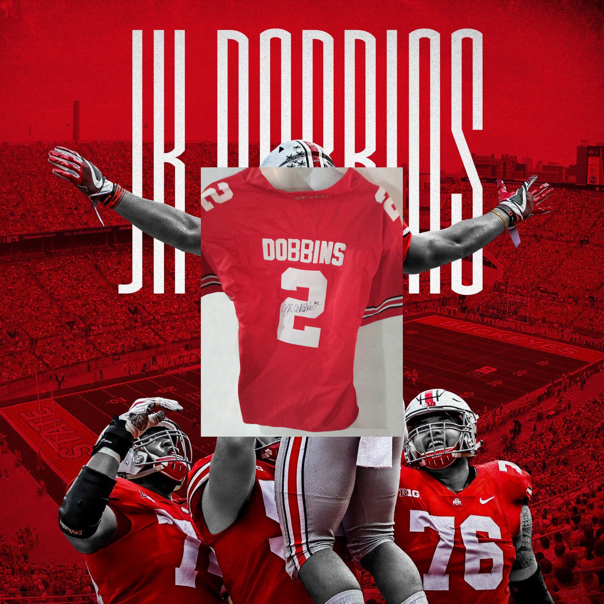 J. K. Dobbins Ohio State signed jersey with proof Etsy