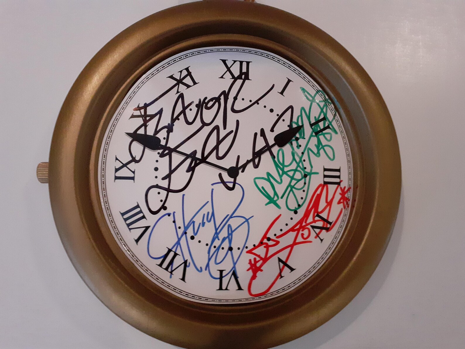 Public Enemy Flava Flav 8 in jumbo gold clock necklace signed Etsy