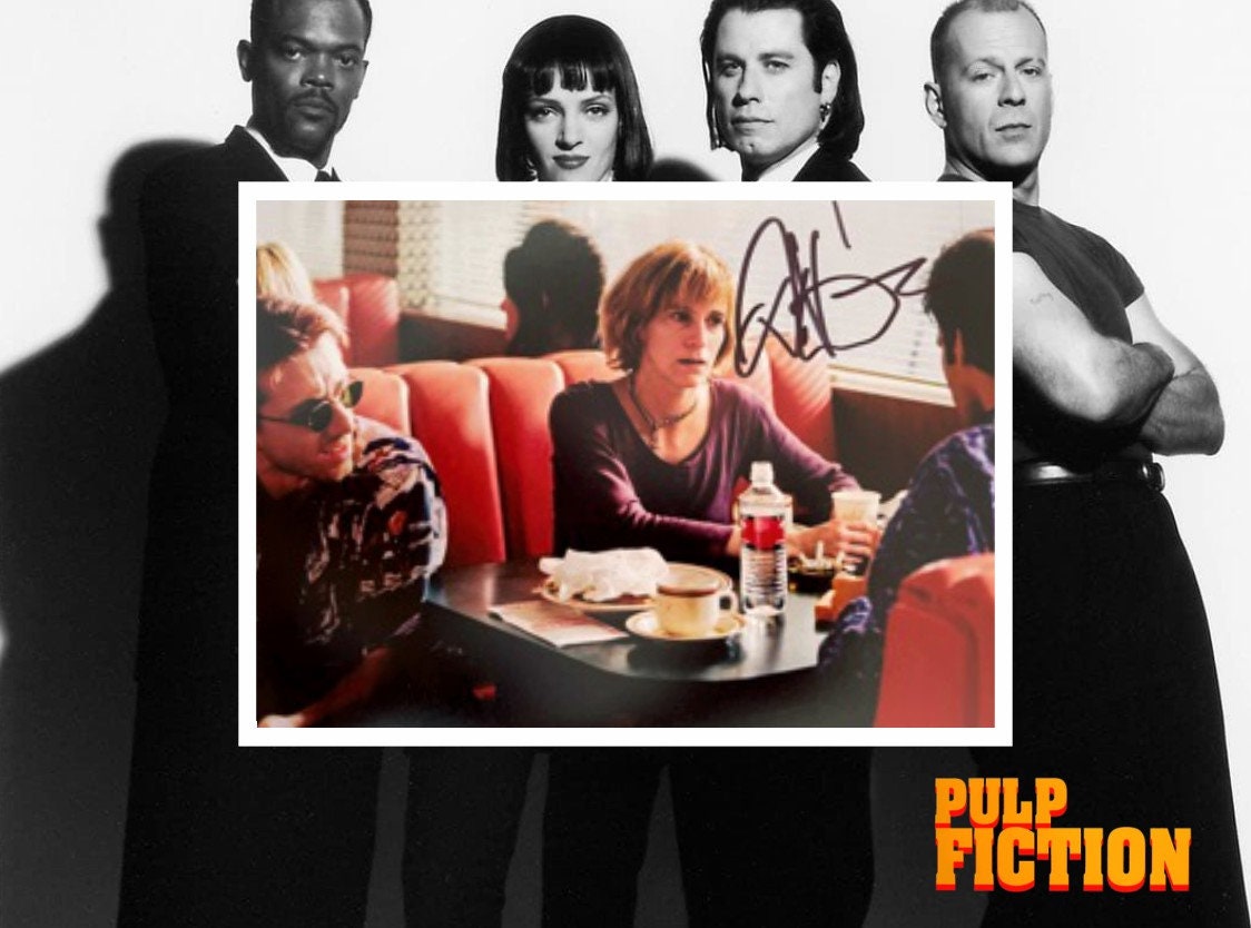 Rosanna Arquette Jody Pulp Fiction 5 X 7 Photo Signed Etsy