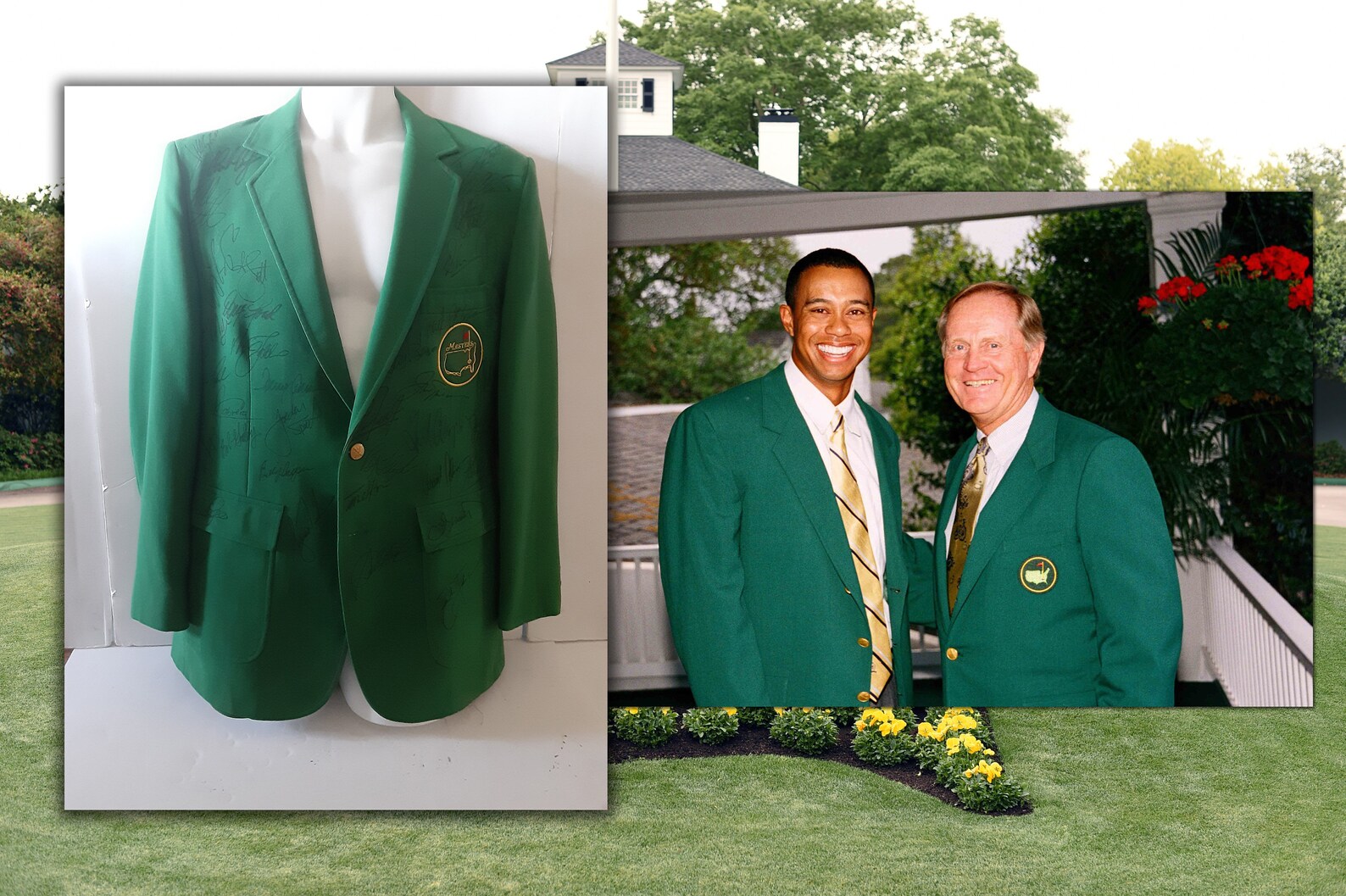 Masters Green Jacket Tiger Woods Arnold Palmer 38 Masters Etsy